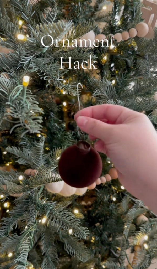 Kid and pet friendly Christmas tree decoration hack